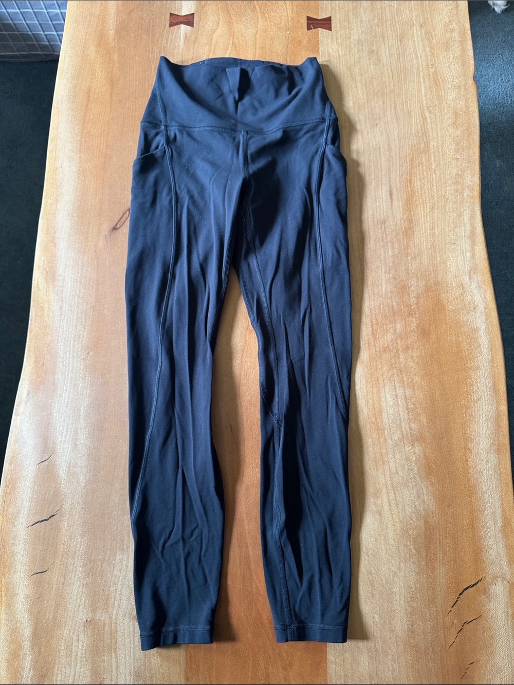 lululemon athletica Black High-Waist Leggings